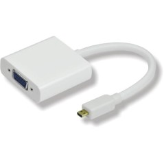 "High-Quality MicroConnect HDMI Micro to VGA Adapter M-F - HDMIDVGA"
